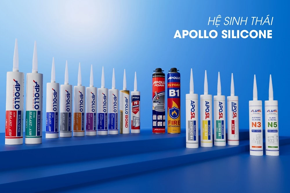 Keo Silicone Apollo A300 – Lựa Chọn Kết Dính Lý Tưởng Cho Mọi Công Trình