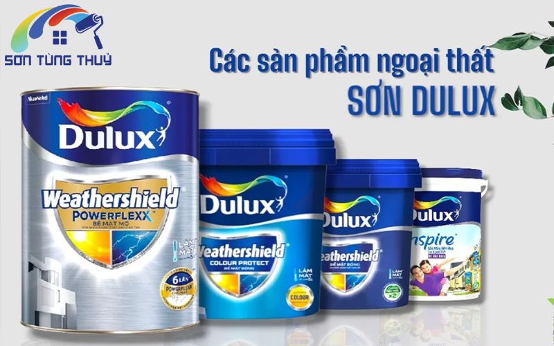 Các dòng sơn Dulux ngoại thất giá rẻ phổ biến