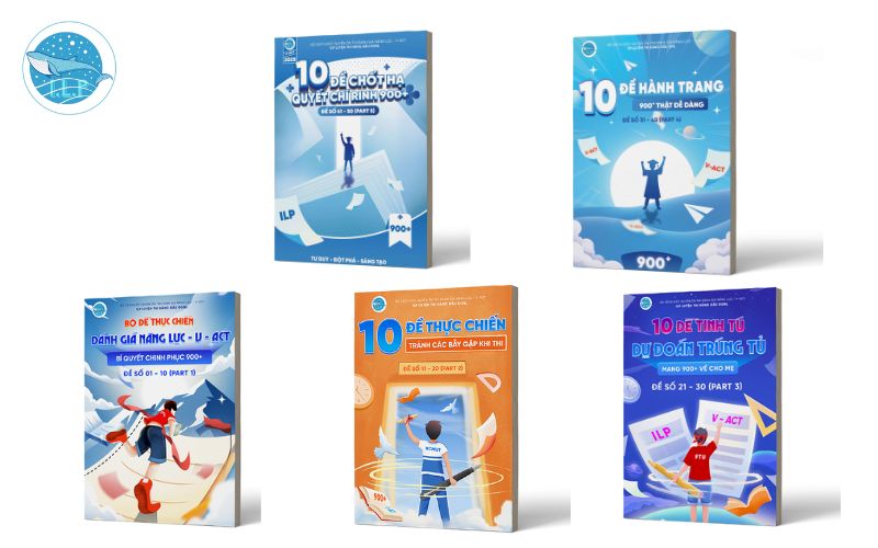 Bộ sách ôn thi ĐGTD V-ACT