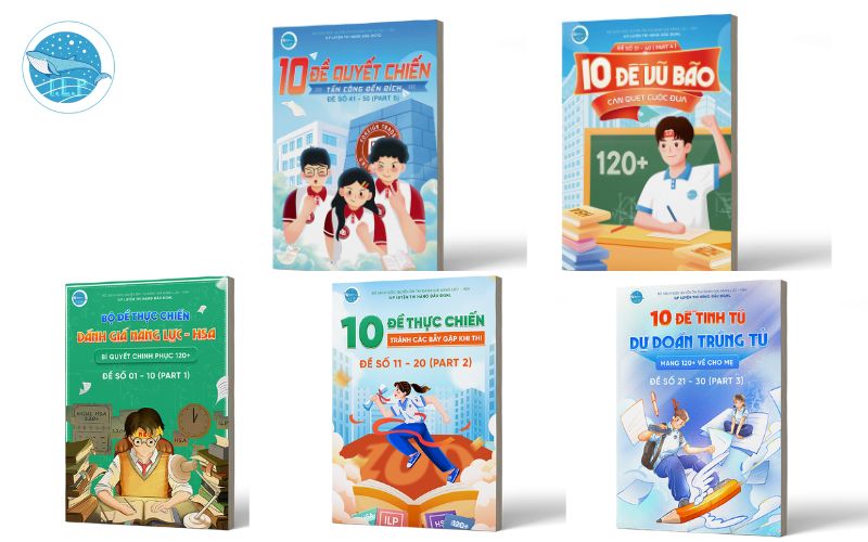 Bộ sách ôn thi ĐGTD HSA