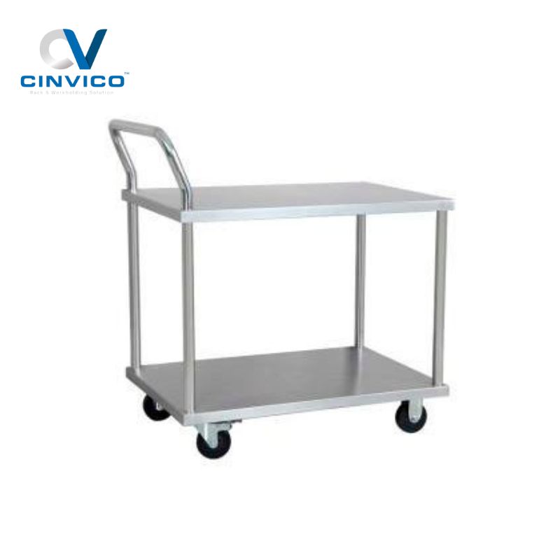 Cách sử dụng xe đẩy kéo hàng an toàn