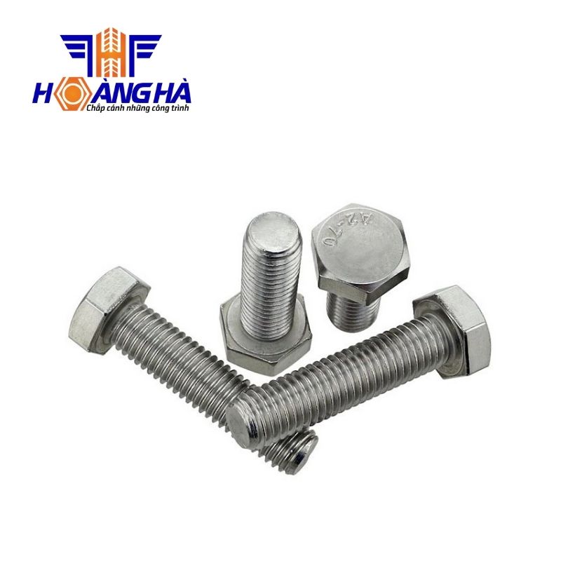 Bu lông inox 201 cấu tạo gồm mấy phần? Chức năng từng phần