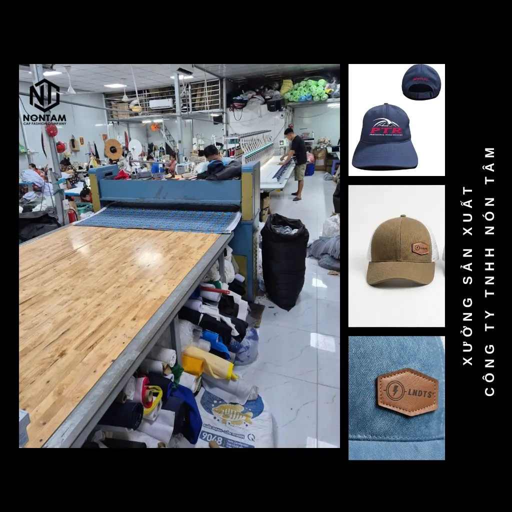 Nón Tâm- Xưởng sản xuất nón chất lượng với nhiều năm kinh nghiệm 